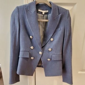 Hot Veronica blue blazer